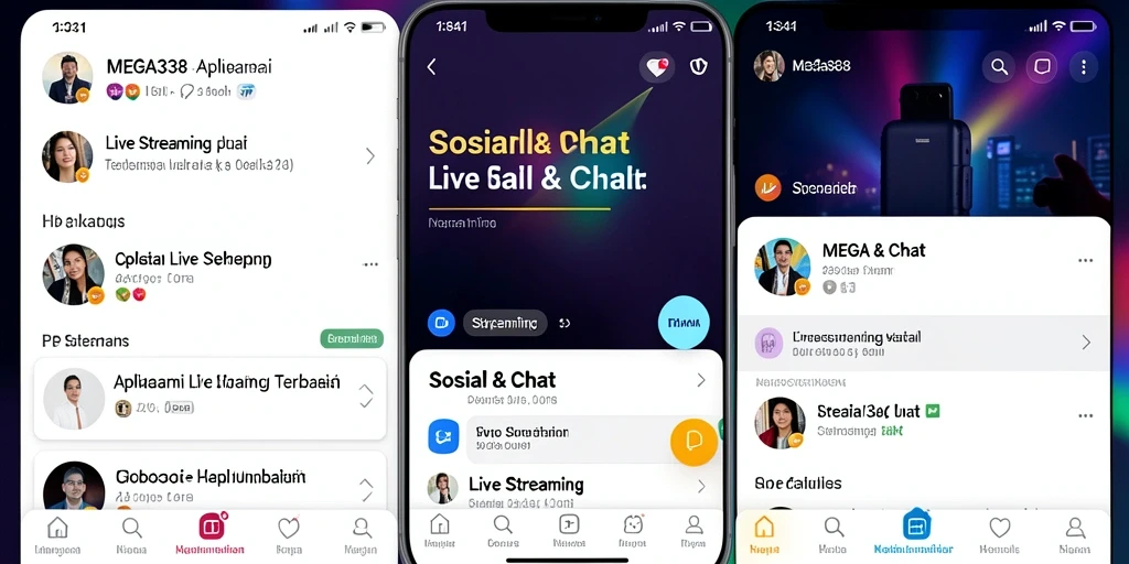 Antarmuka MEGA338 yang menawan untuk Live Streaming yang menyenangkan.