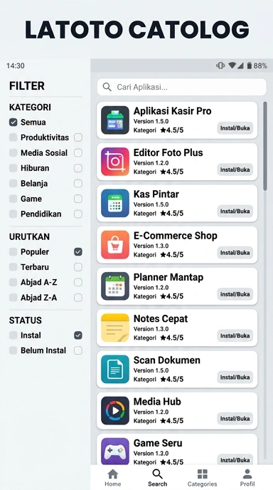 Akses Lengkap Aplikasi Populer di latoto — Temukan Favoritmu!