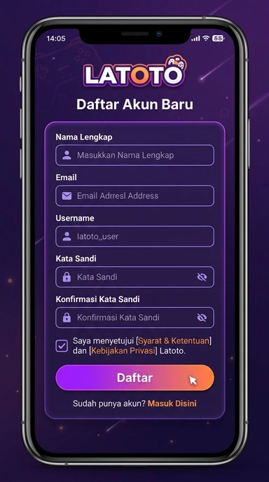 Buat Akun Baru di Latoto dengan Mudah dan Cepat